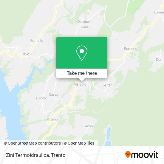 Zini Termoidraulica map