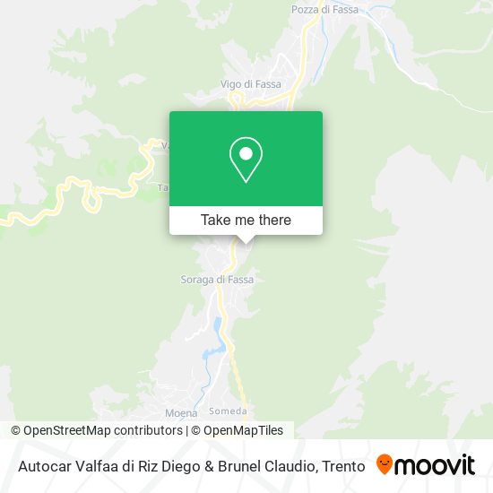 Autocar Valfaa di Riz Diego & Brunel Claudio map