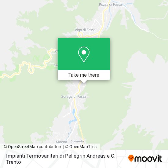 Impianti Termosanitari di Pellegrin Andreas e C. map