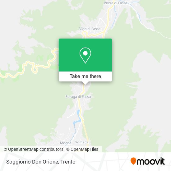 Soggiorno Don Orione map