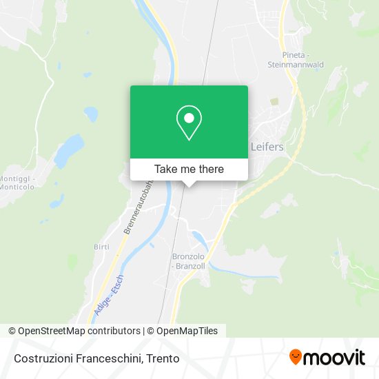 Costruzioni Franceschini map