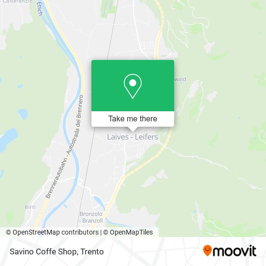 Savino Coffe Shop map