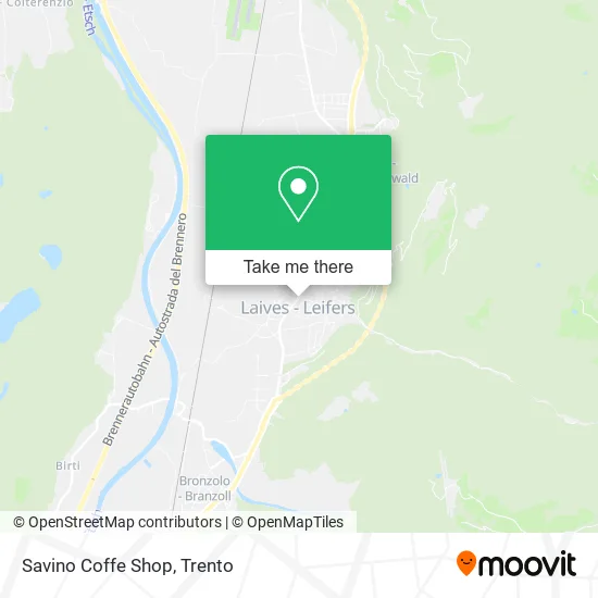 Savino Coffe Shop map