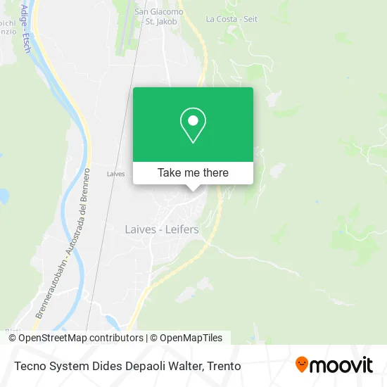 Tecno System Dides Depaoli Walter map