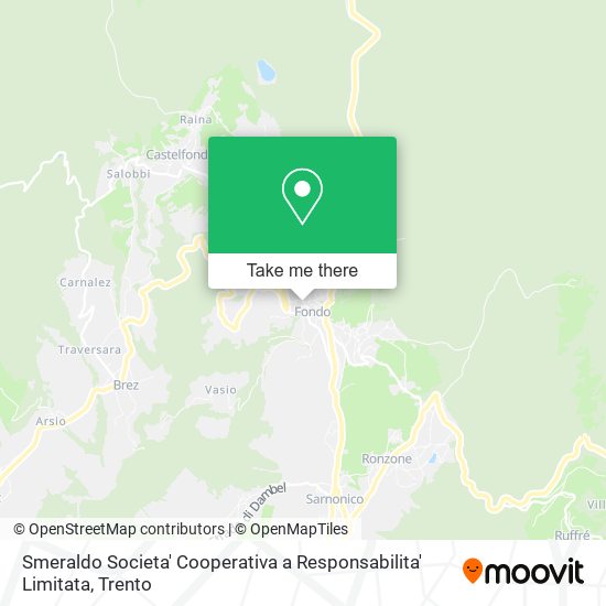 Smeraldo Societa' Cooperativa a Responsabilita' Limitata map