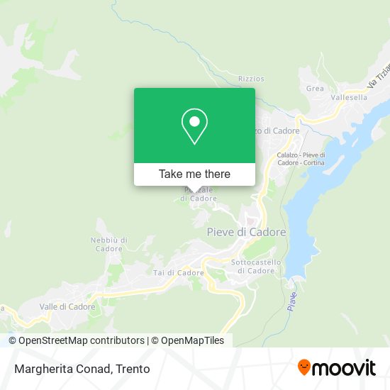 Margherita Conad map