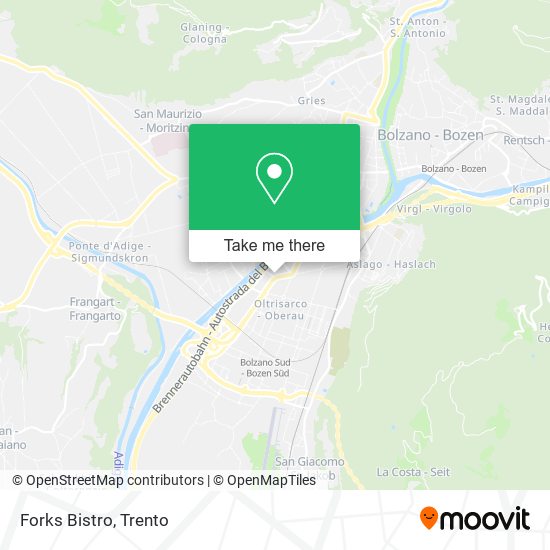 Forks Bistro map