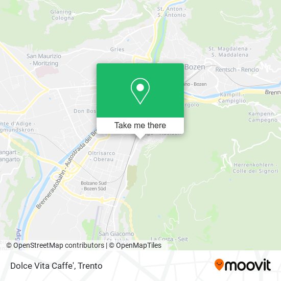 Dolce Vita Caffe' map