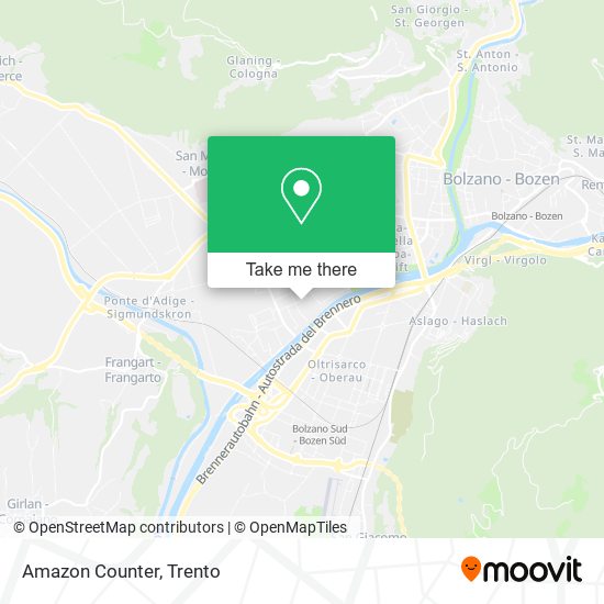 Amazon Counter map