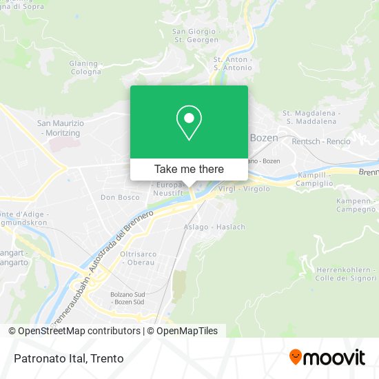 Patronato Ital map