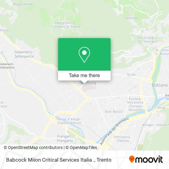 Babcock Miion Critical Services Italia . map
