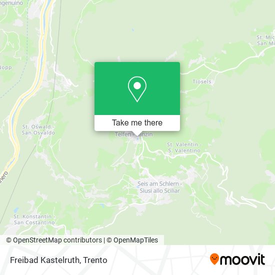 Freibad Kastelruth map