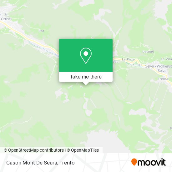 Cason Mont De Seura map