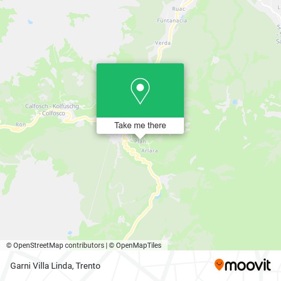 Garni Villa Linda map