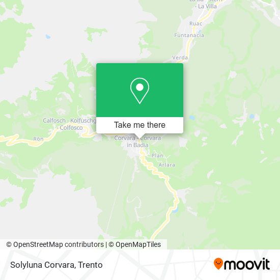 Solyluna Corvara map