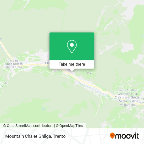 Mountain Chalet Ghilga map