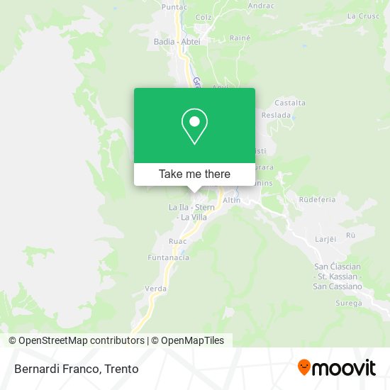 Bernardi Franco map