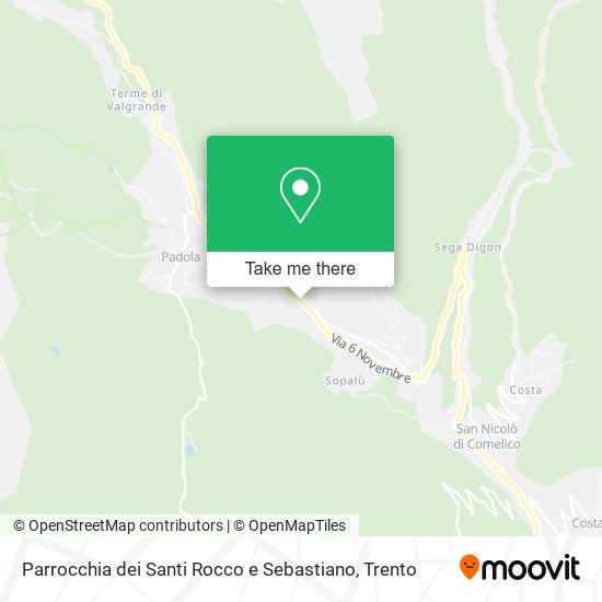 Parrocchia dei Santi Rocco e Sebastiano map