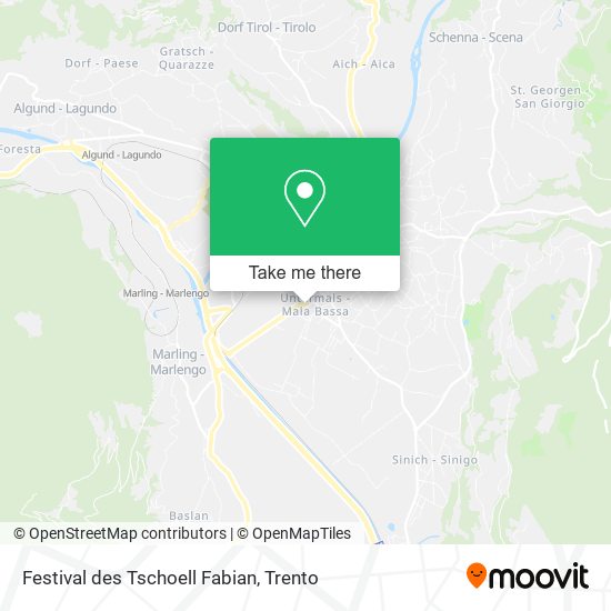 Festival des Tschoell Fabian map