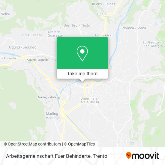 Arbeitsgemeinschaft Fuer Behinderte map