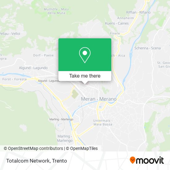 Totalcom Network map