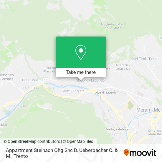 Appartment Steinach Ohg Snc D. Ueberbacher C. & M. map