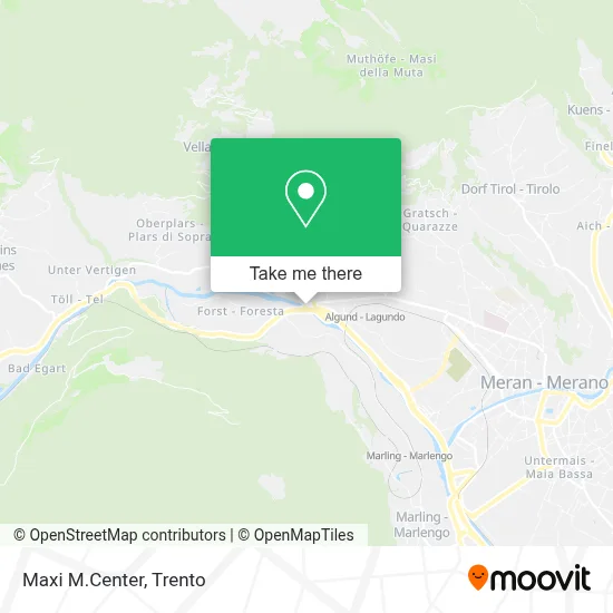 Maxi M.Center map