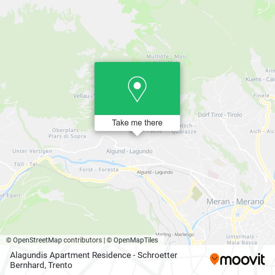 Alagundis Apartment Residence - Schroetter Bernhard map