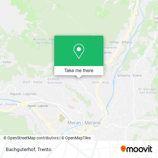 Bachguterhof map