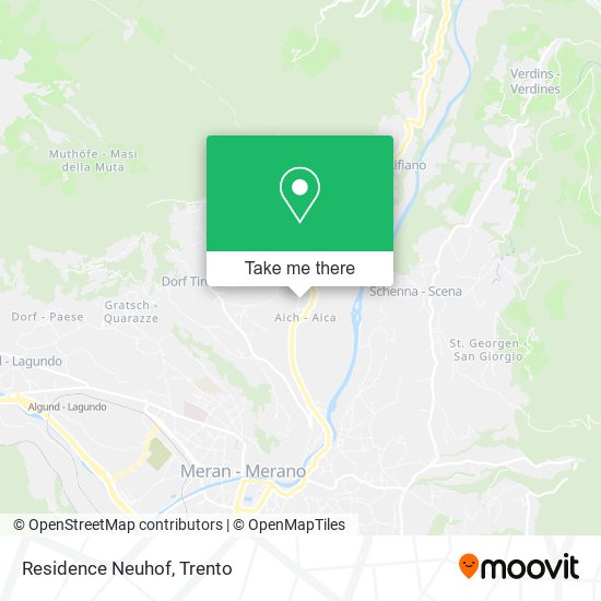 Residence Neuhof map