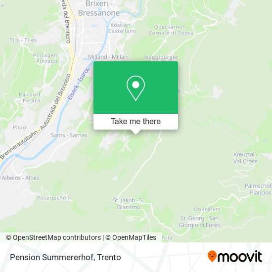 Pension Summererhof map