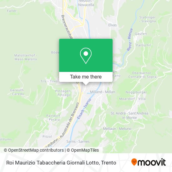 Roi Maurizio Tabaccheria Giornali Lotto map