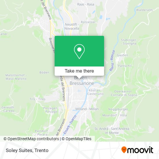 Soley Suites map