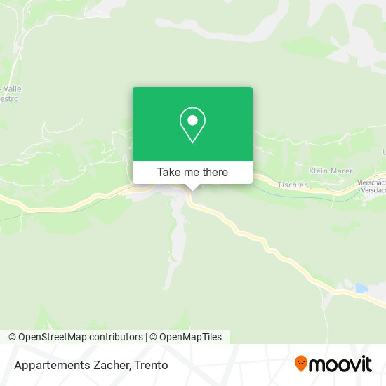 Appartements Zacher map