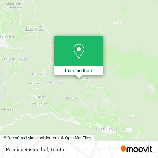 Pension Rastnerhof map