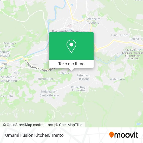 Umami Fusion Kitchen map