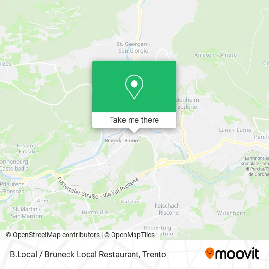 B.Local / Bruneck Local Restaurant map
