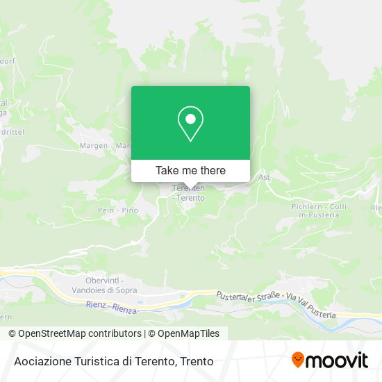 Aociazione Turistica di Terento map