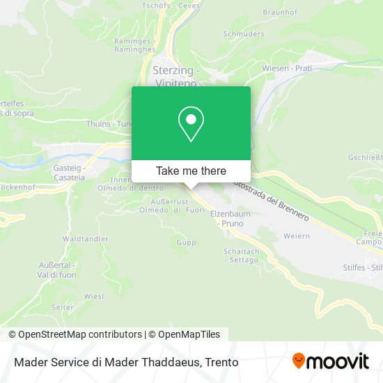 Mader Service di Mader Thaddaeus map