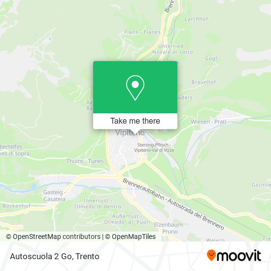 Autoscuola 2 Go map