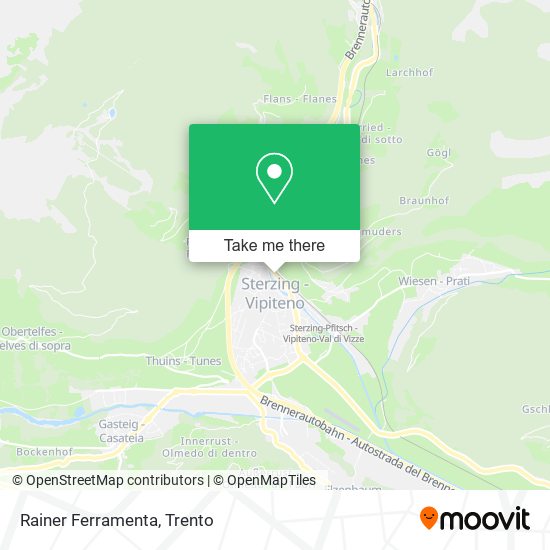 Rainer Ferramenta map