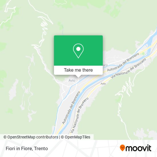 Fiori in Fiore map