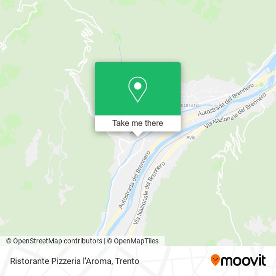 Ristorante Pizzeria l'Aroma map
