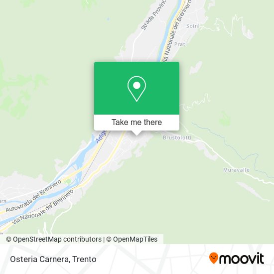 Osteria Carnera map