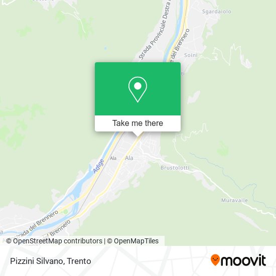 Pizzini Silvano map