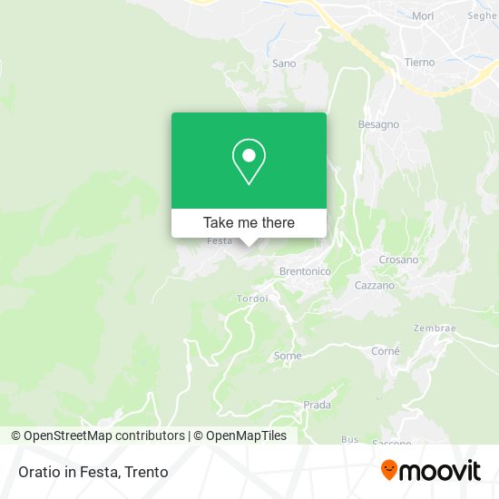 Oratio in Festa map