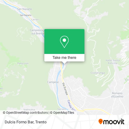 Dulcis Forno Bar map