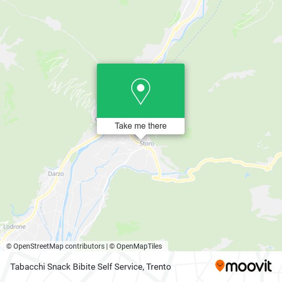 Tabacchi Snack Bibite Self Service map