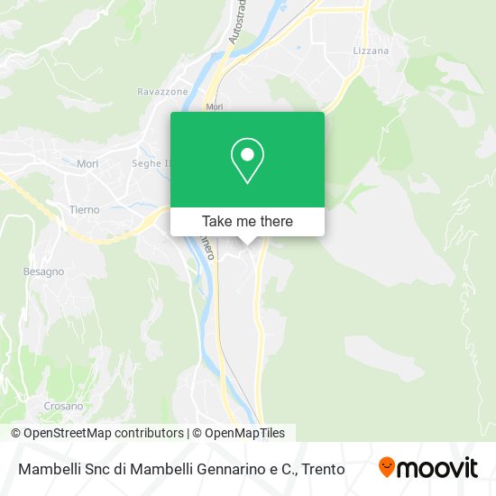 Mambelli Snc di Mambelli Gennarino e C. map