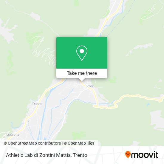 Athletic Lab di Zontini Mattia map